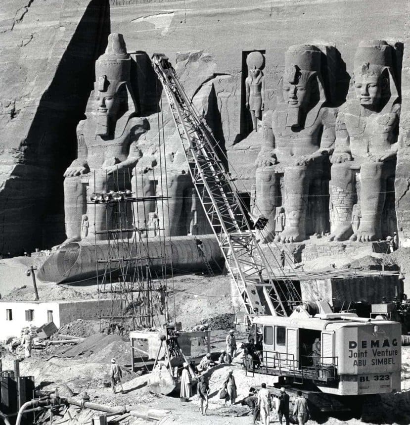 Из-за строительства электростанции затапливалась самая таинственная часть Египта