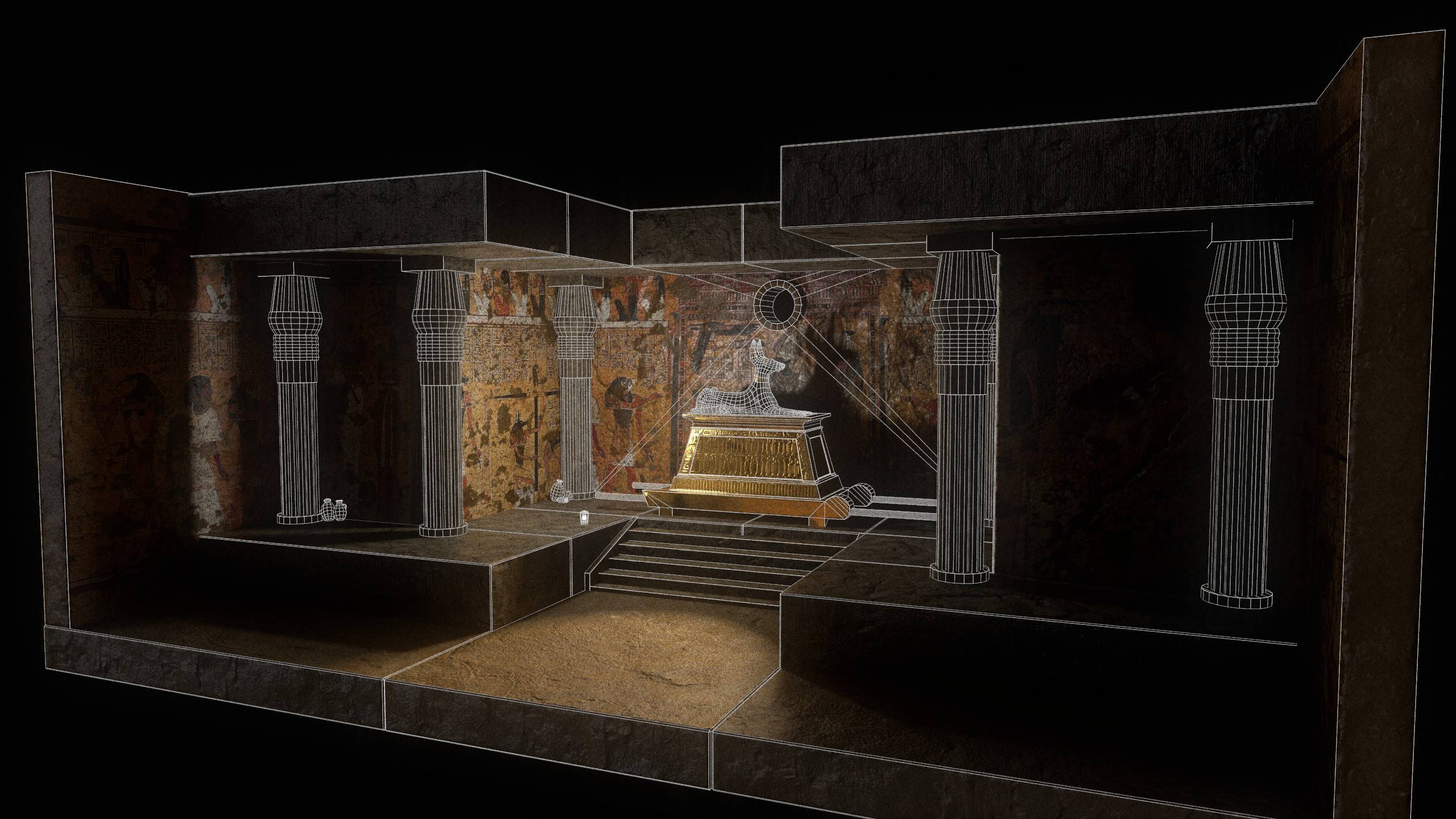 Легенды о тайном саркофаге Анубиса известны много лет