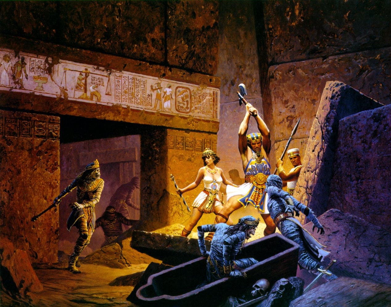 Подземелья сооружений Древнего Египта окутаны таайнами