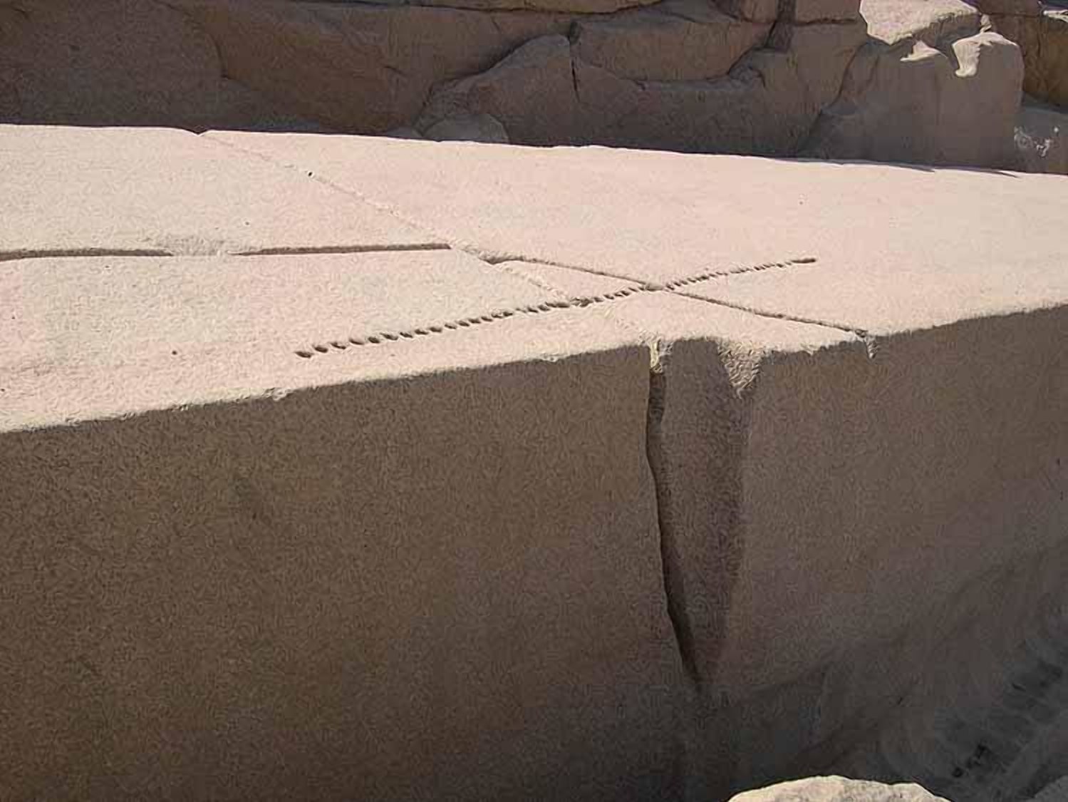 Обработка гранита в Древнем Египте
