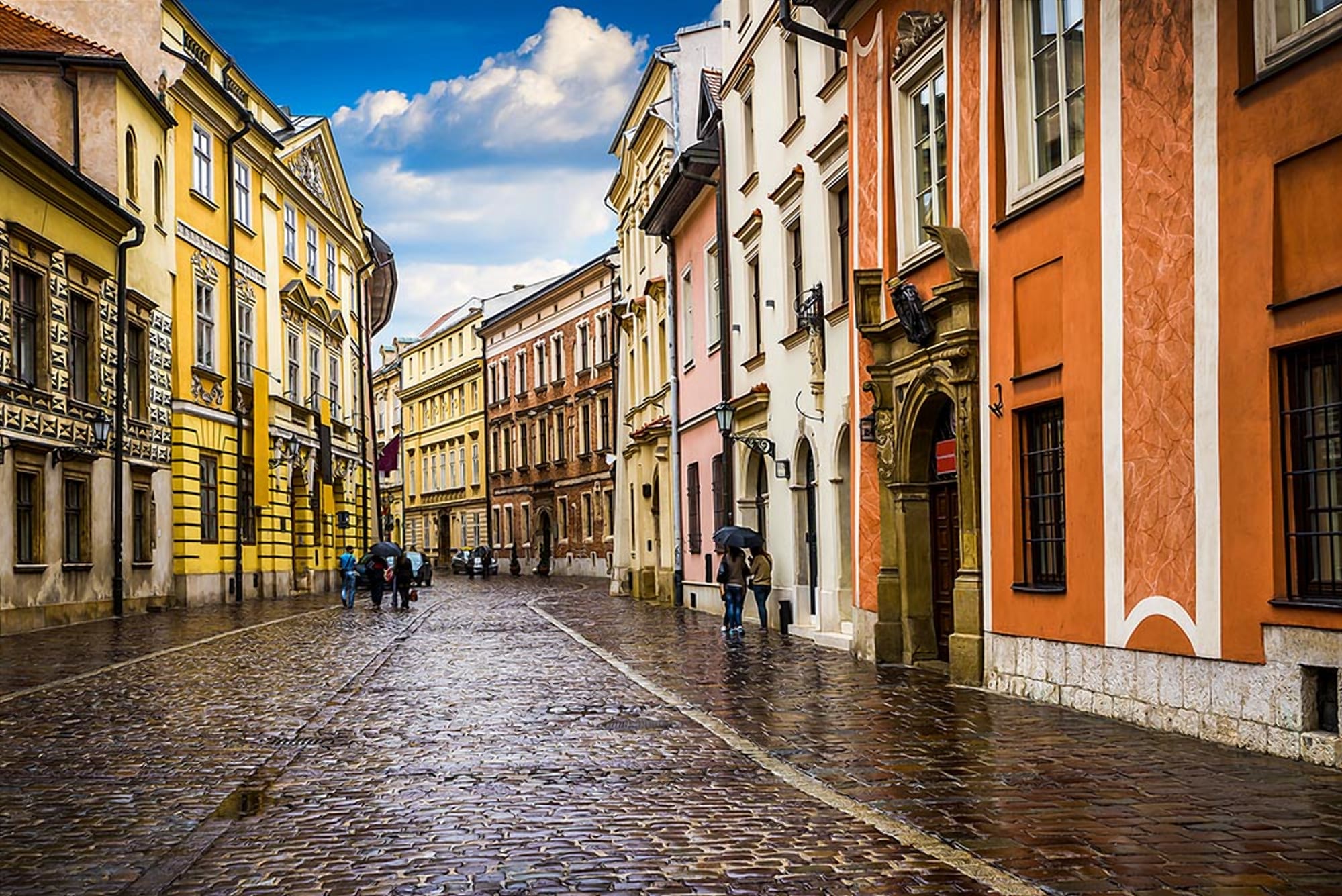 Прогулки по Старому Кракову восхитительны в любую погоду
