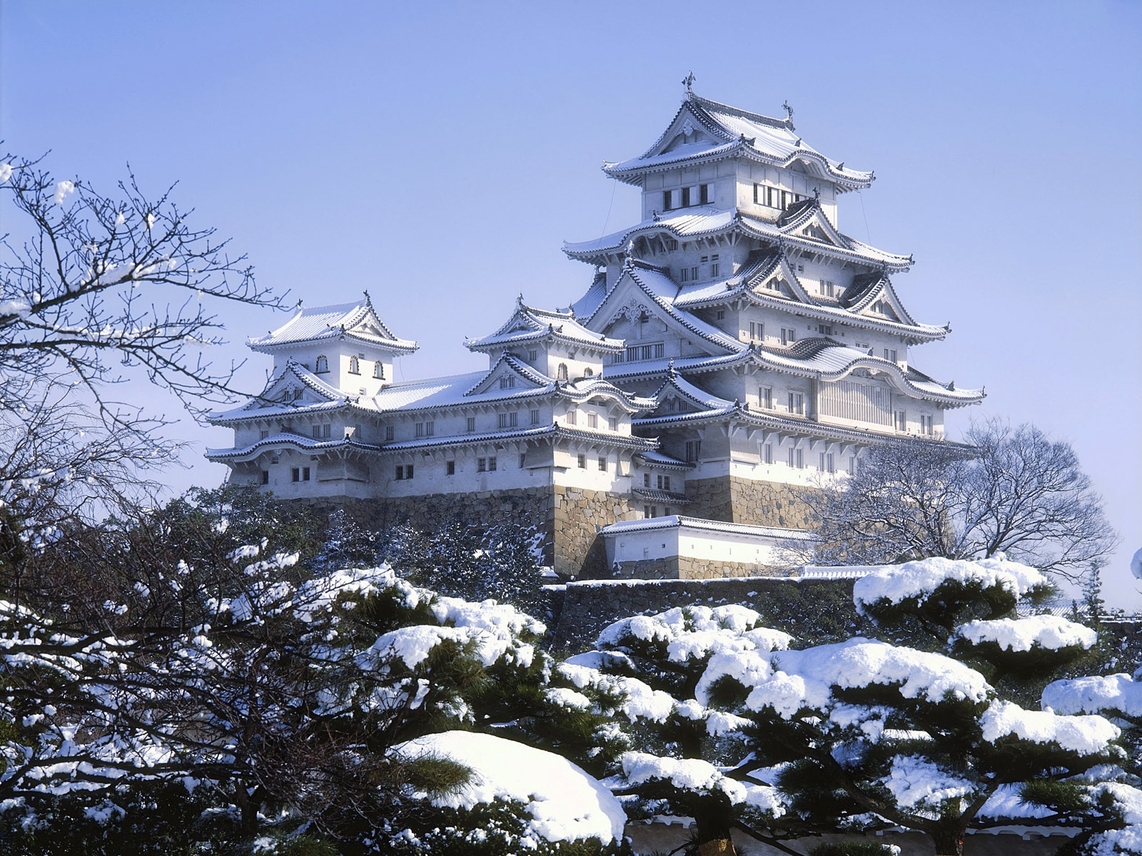 Древний замок Японии