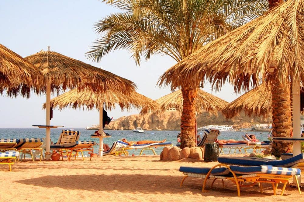 Пляж Шарм Эль Шейха