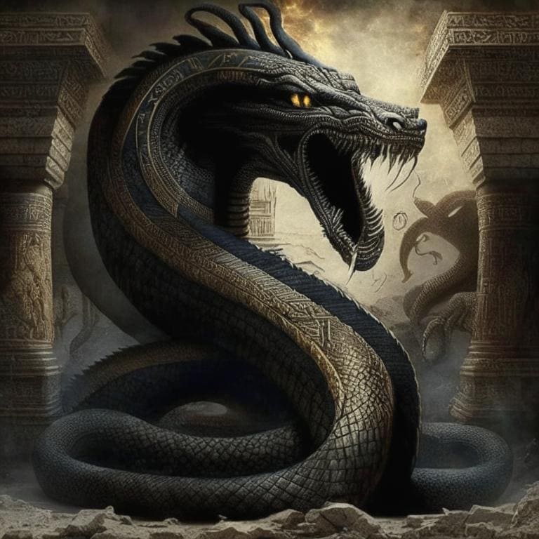 Злобный змей Апоп