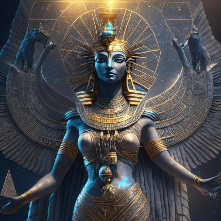 Космическая богиня Маат