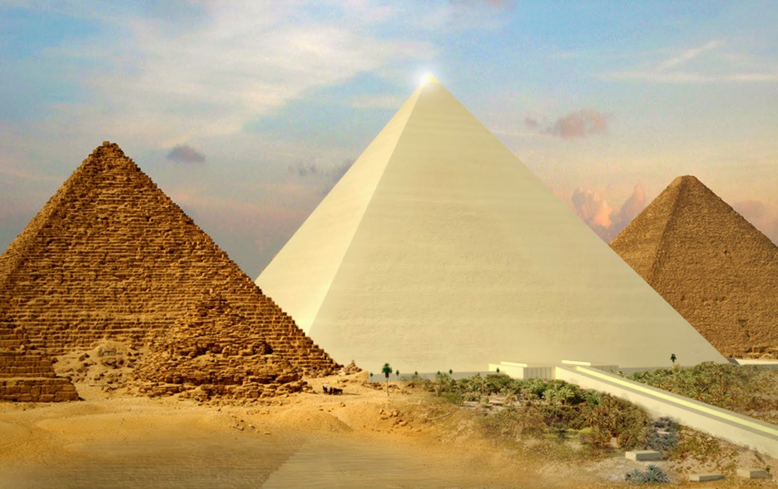 Пирамиды в древности отличались от современных