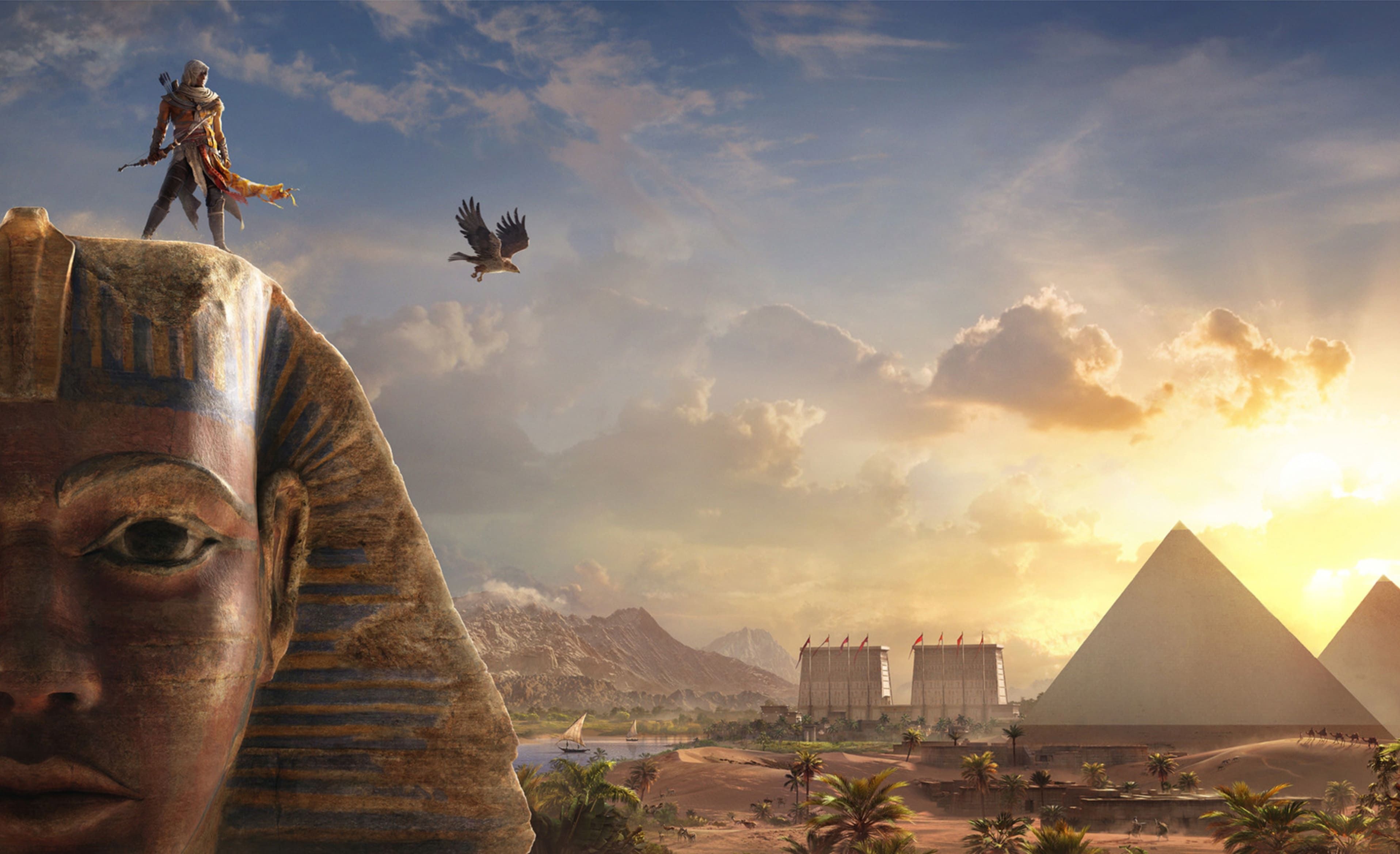 Страж египетской пирамиды. Origins тень Рамзеса. Пирамиды Assassins Creed Origins обои. Dyce Race.