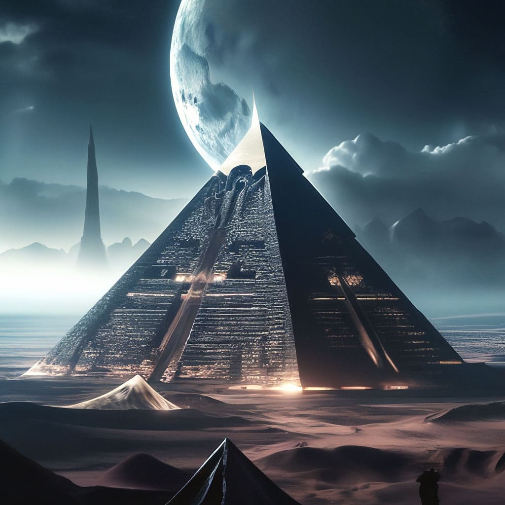 Культ пирамид, принесенный из космоса