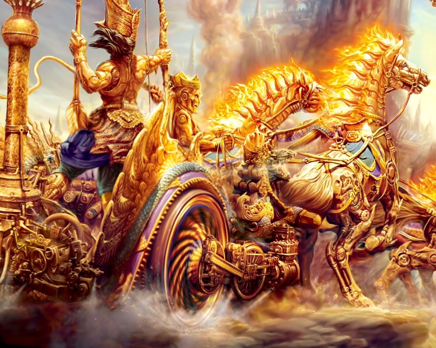 Немцы собирались найти огненную колесницу