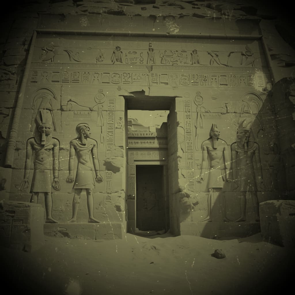 Утерянные объекты древнего Египта