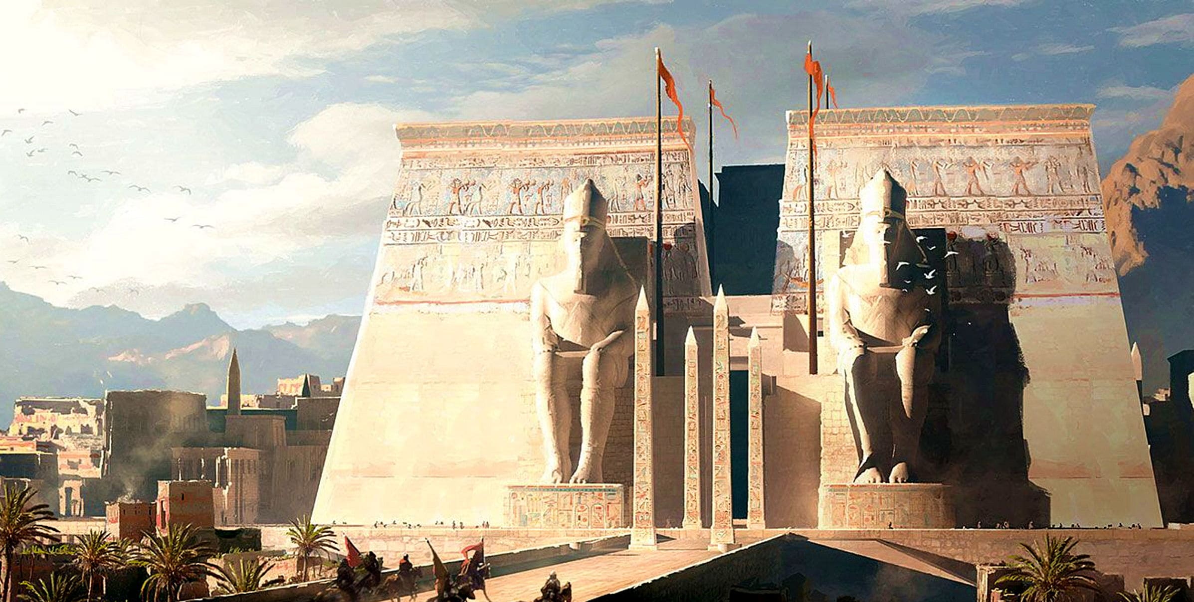 Закопанные храмы древнего Египта
