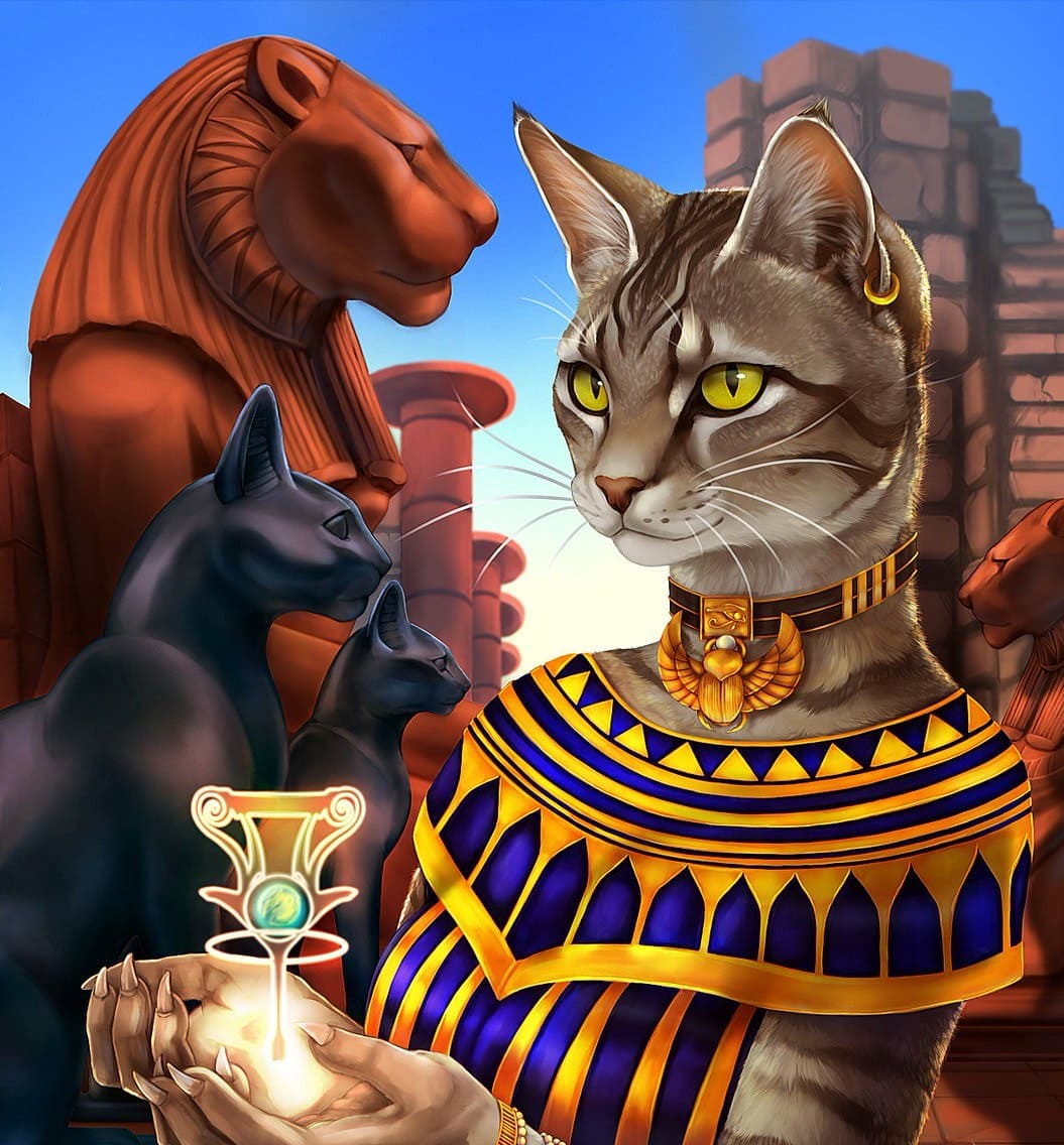 Коты обладали в Древнем Египте статусом наблюдателей