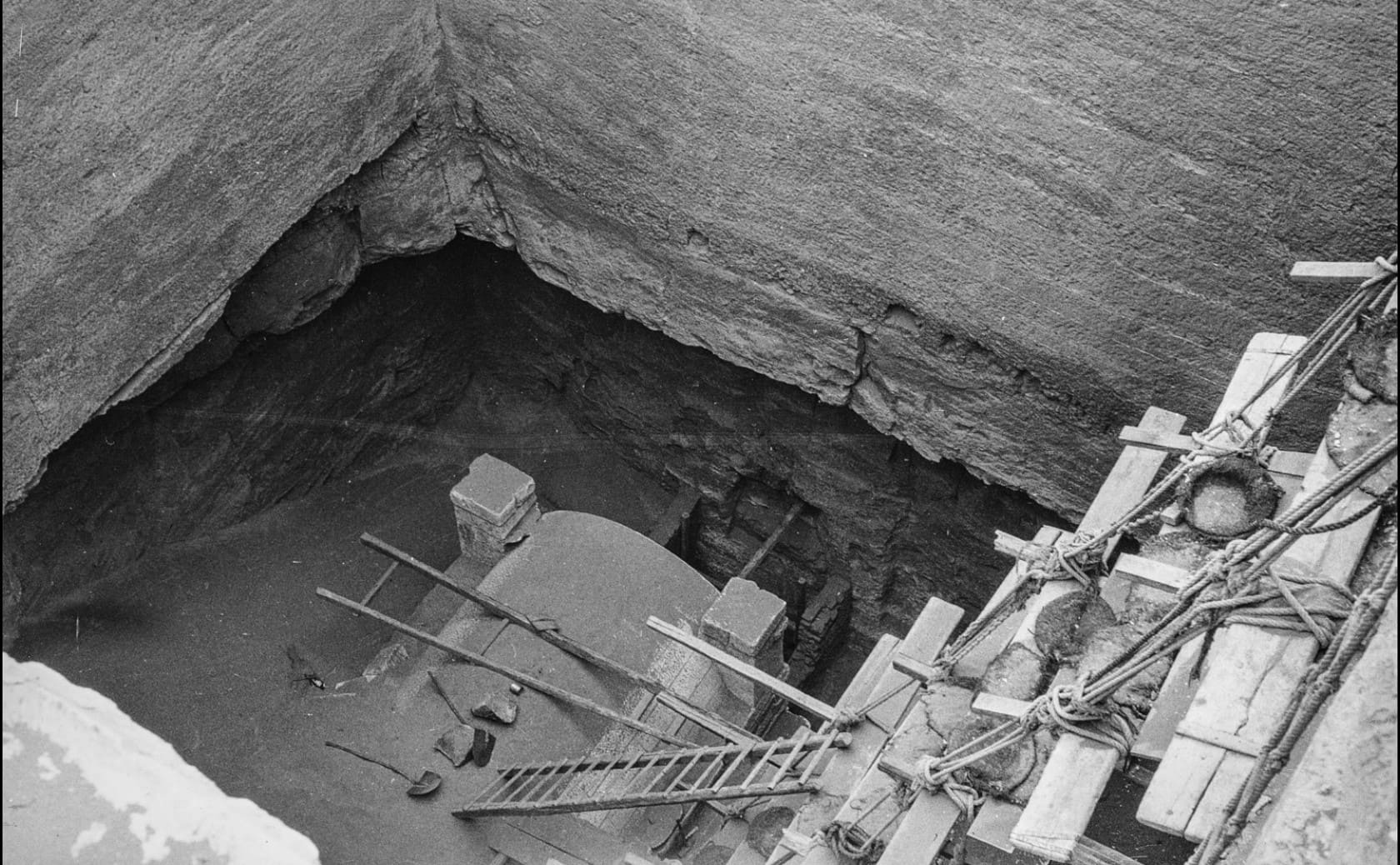 Подземные части пирамид возможно было изучать лишь до середины прошлого века