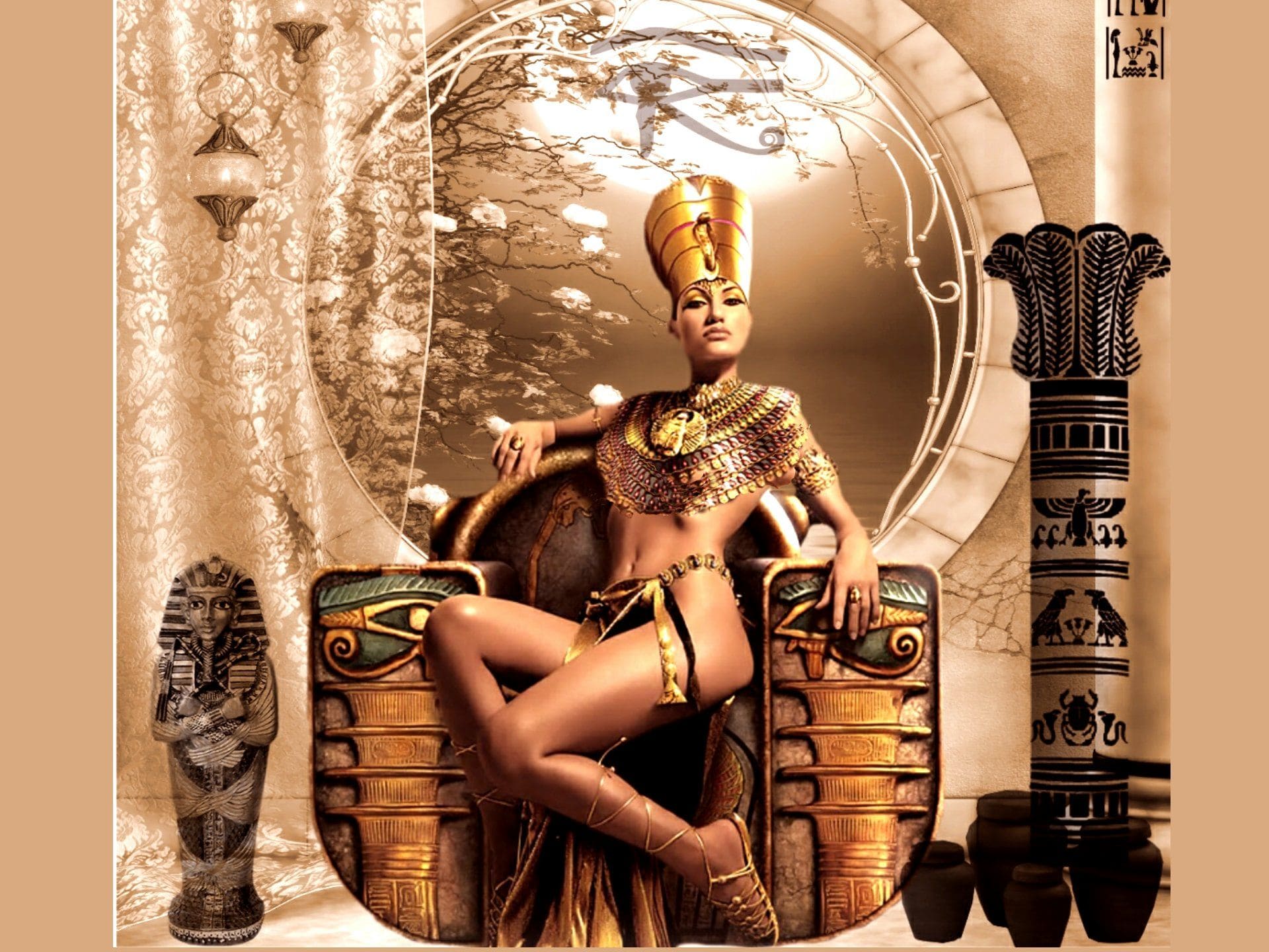 Таинственная Нефертити тоже была связана со звездными путями фараонов