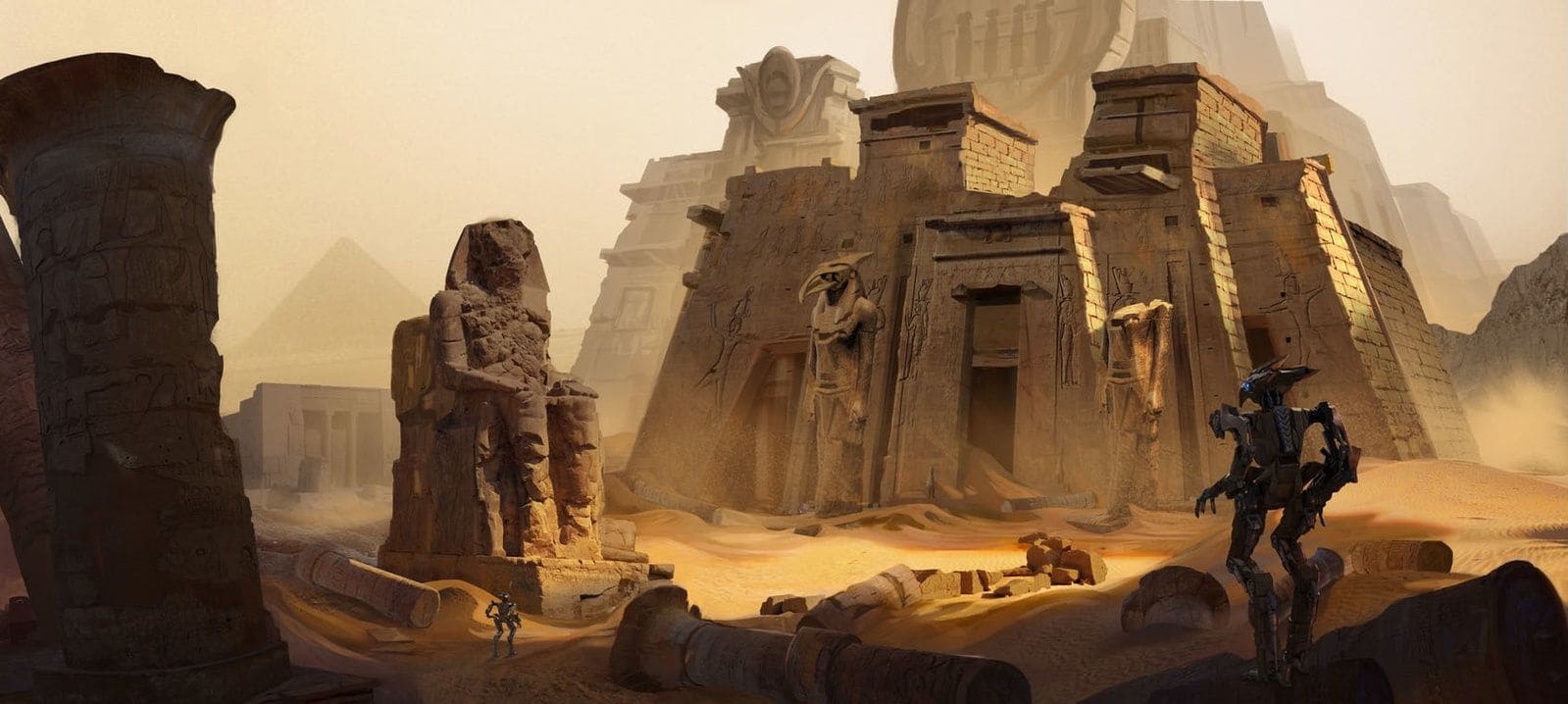 Храмы Египта были построены до нынешней человеческой цивилизации