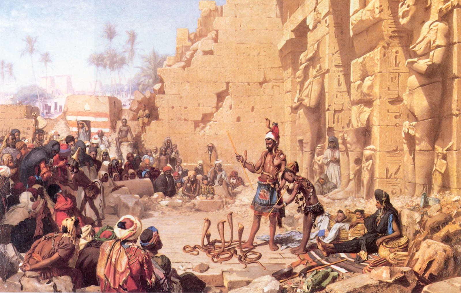 Арабы находили в Египте множество золотых шаров