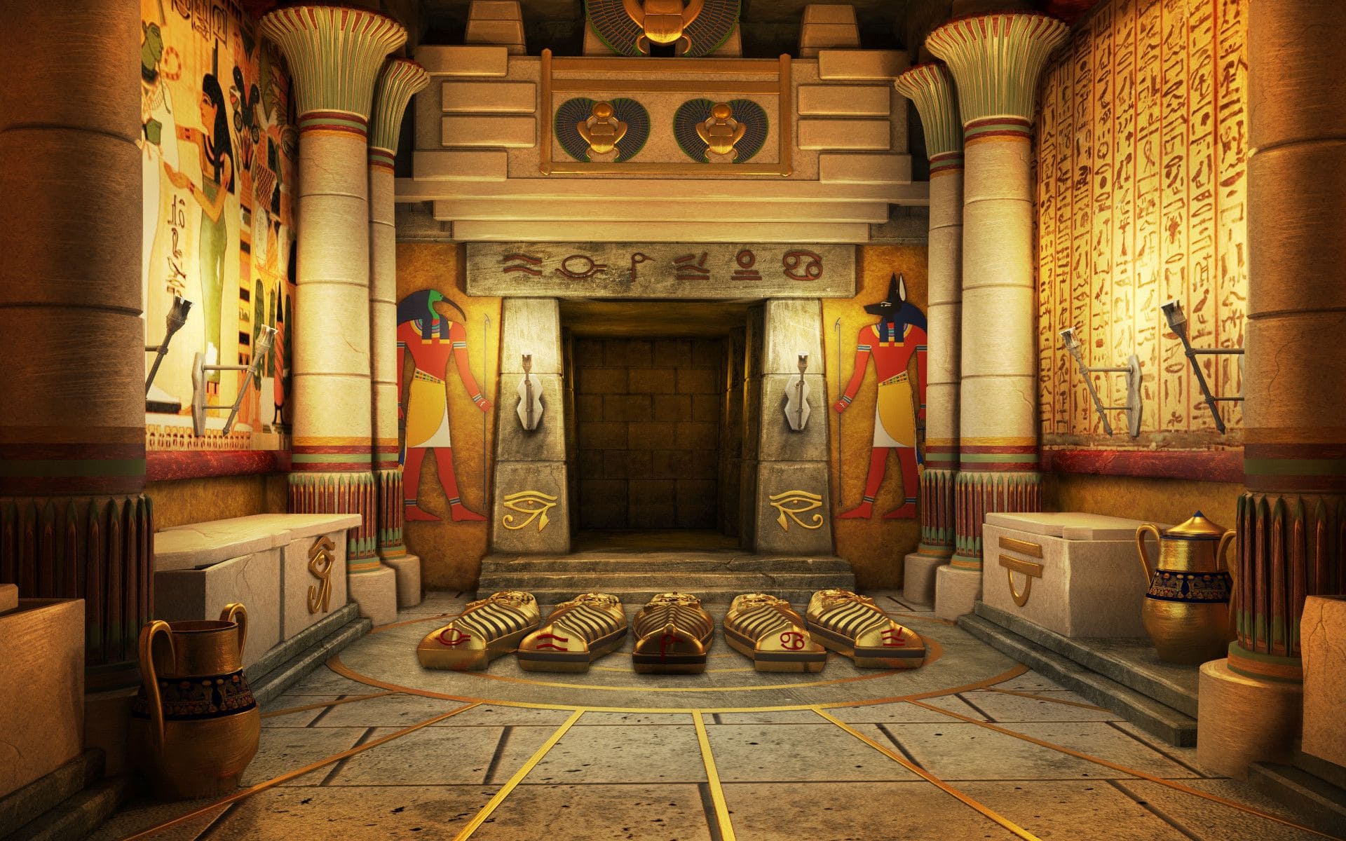 Сокровища подземелий Египта
