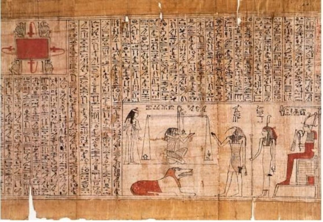 Большая часть папирусов рассказывающих об самой первой цивилизации пропало
