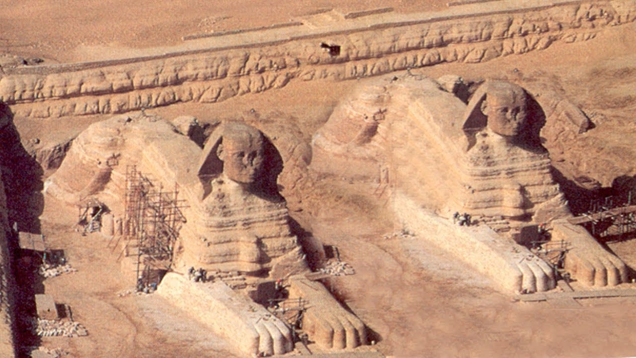 Великие сфинксы на плато Гизы