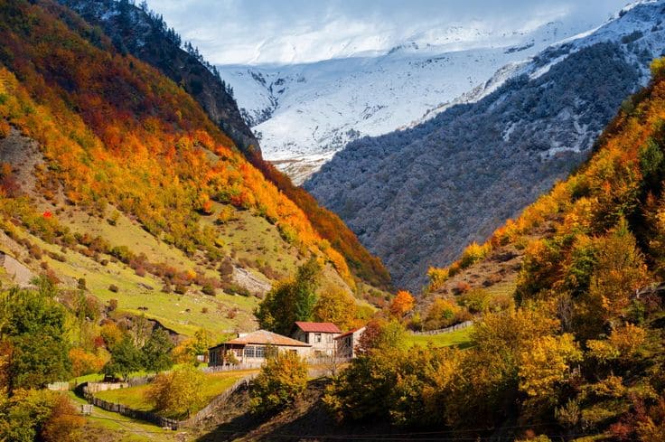 Осень в Грузии