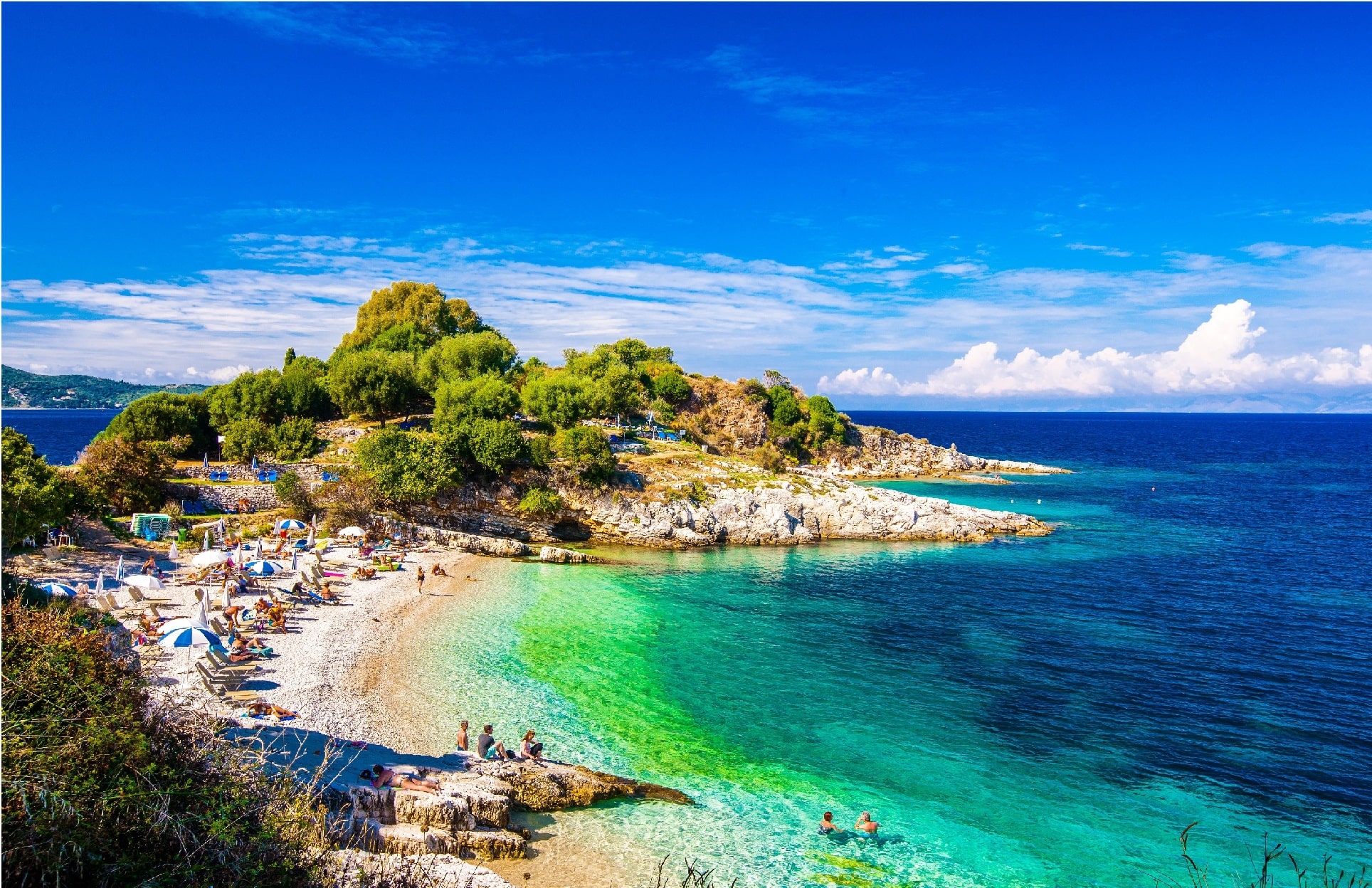 Греция Остров Корфу