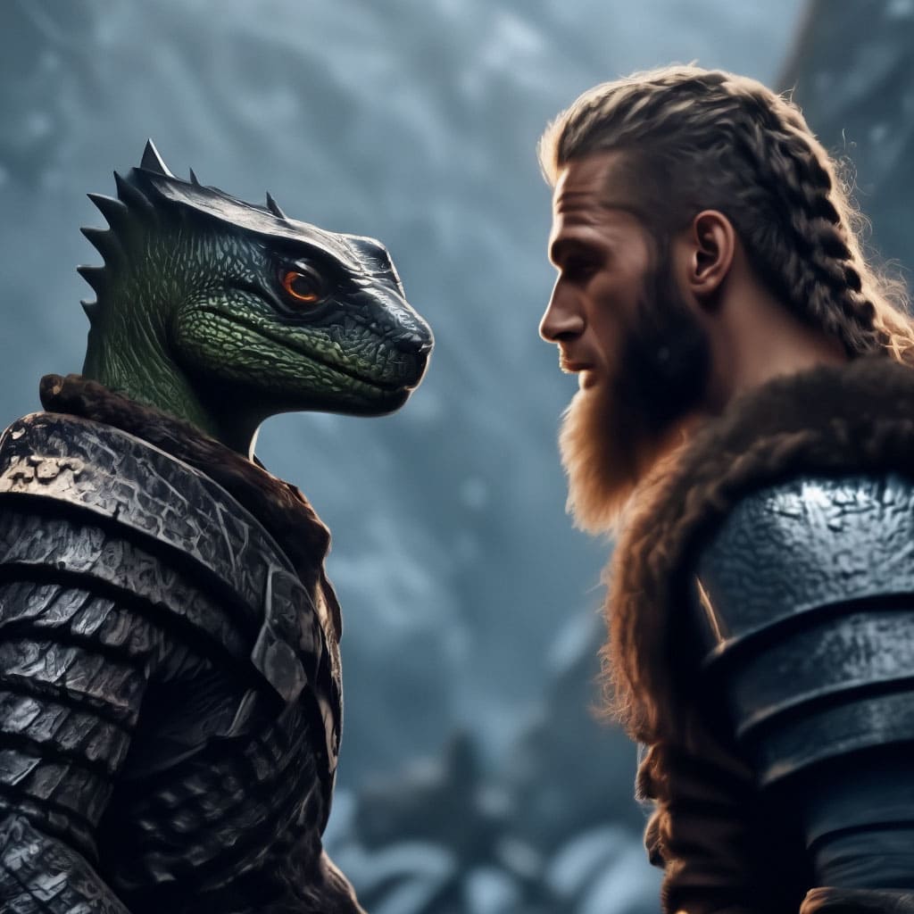 Борьба викингов и ящеров на Соловках