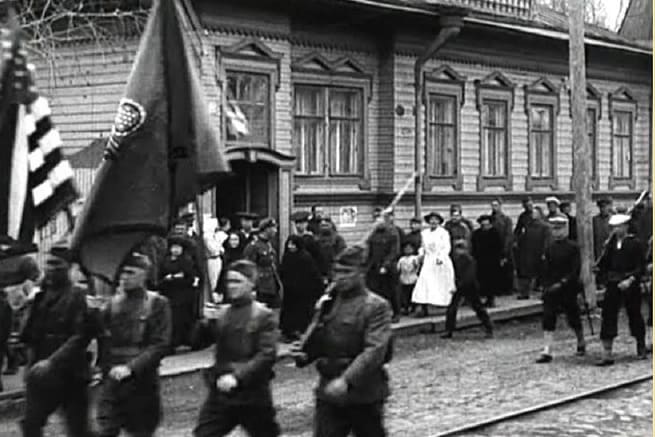 Интервенты в Архангельске в 1918 года
