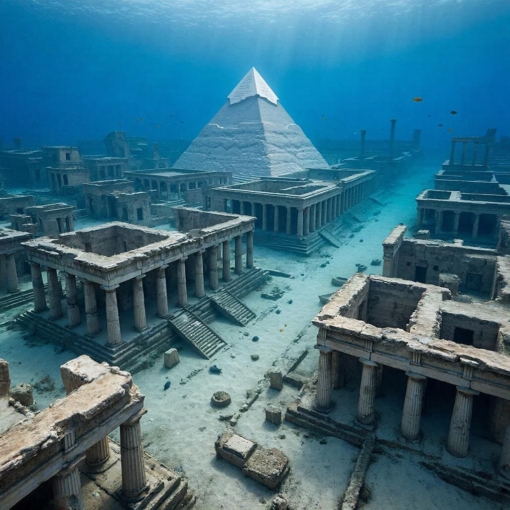 Новгородцы искали затопленные города