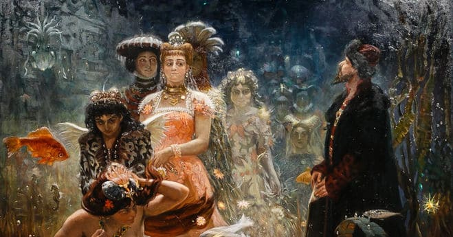 Сюжет о Садко требует внимательного изучения