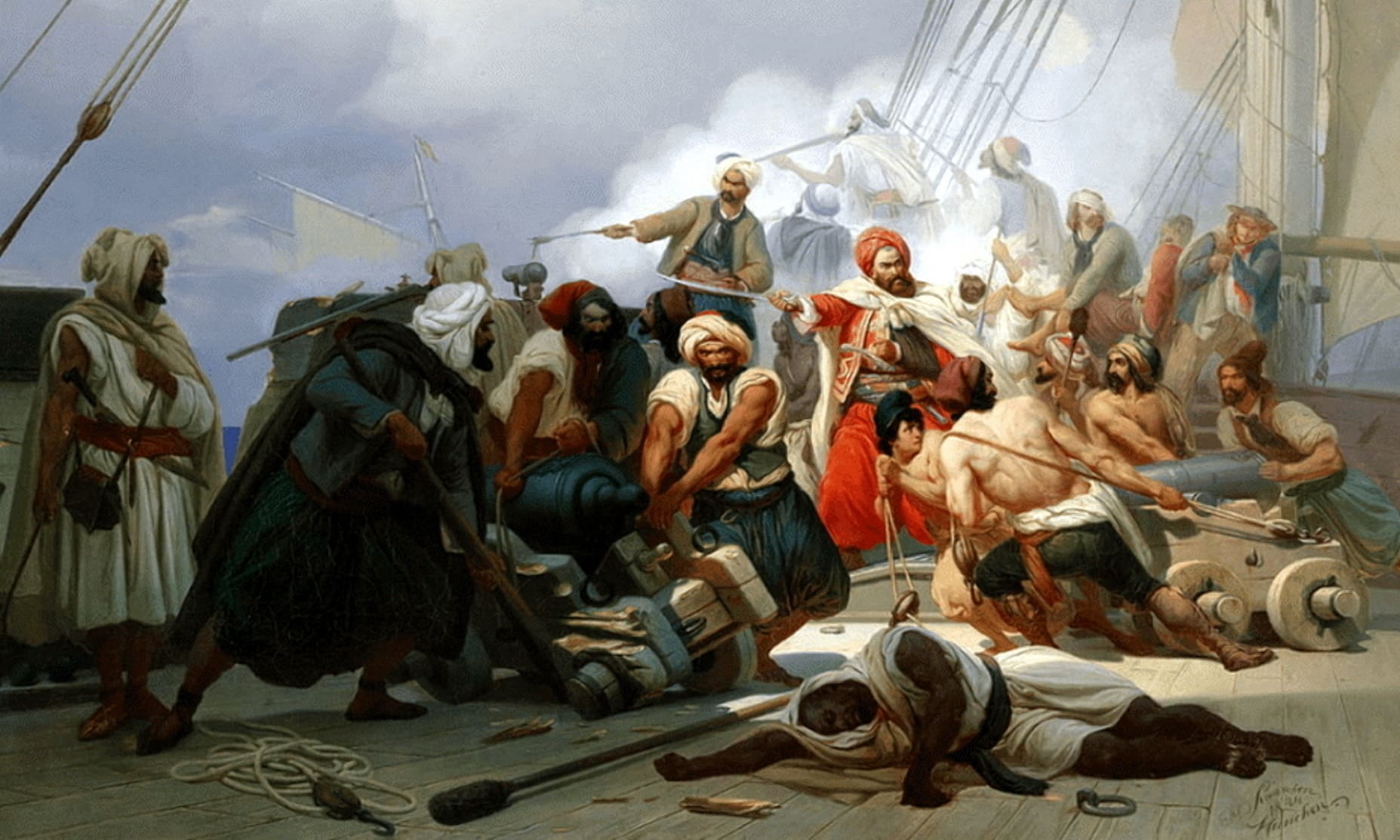 Пираты на службе султана парализовали всю торговлю