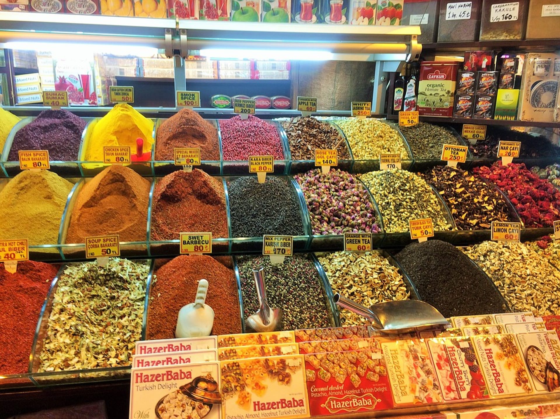 Разнообразие турецких специй