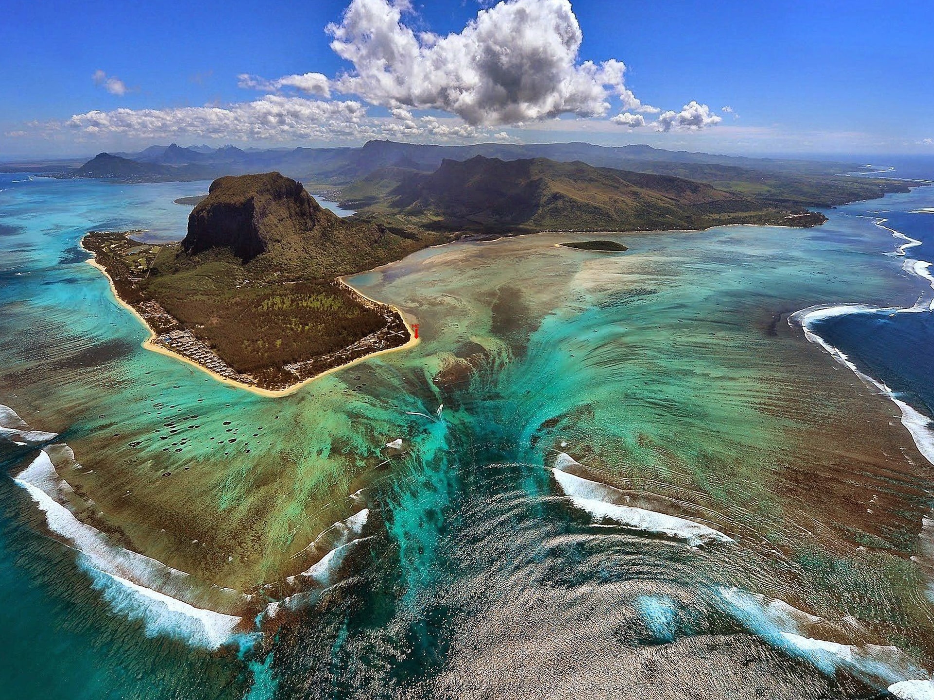 Панорама острова Маврикий