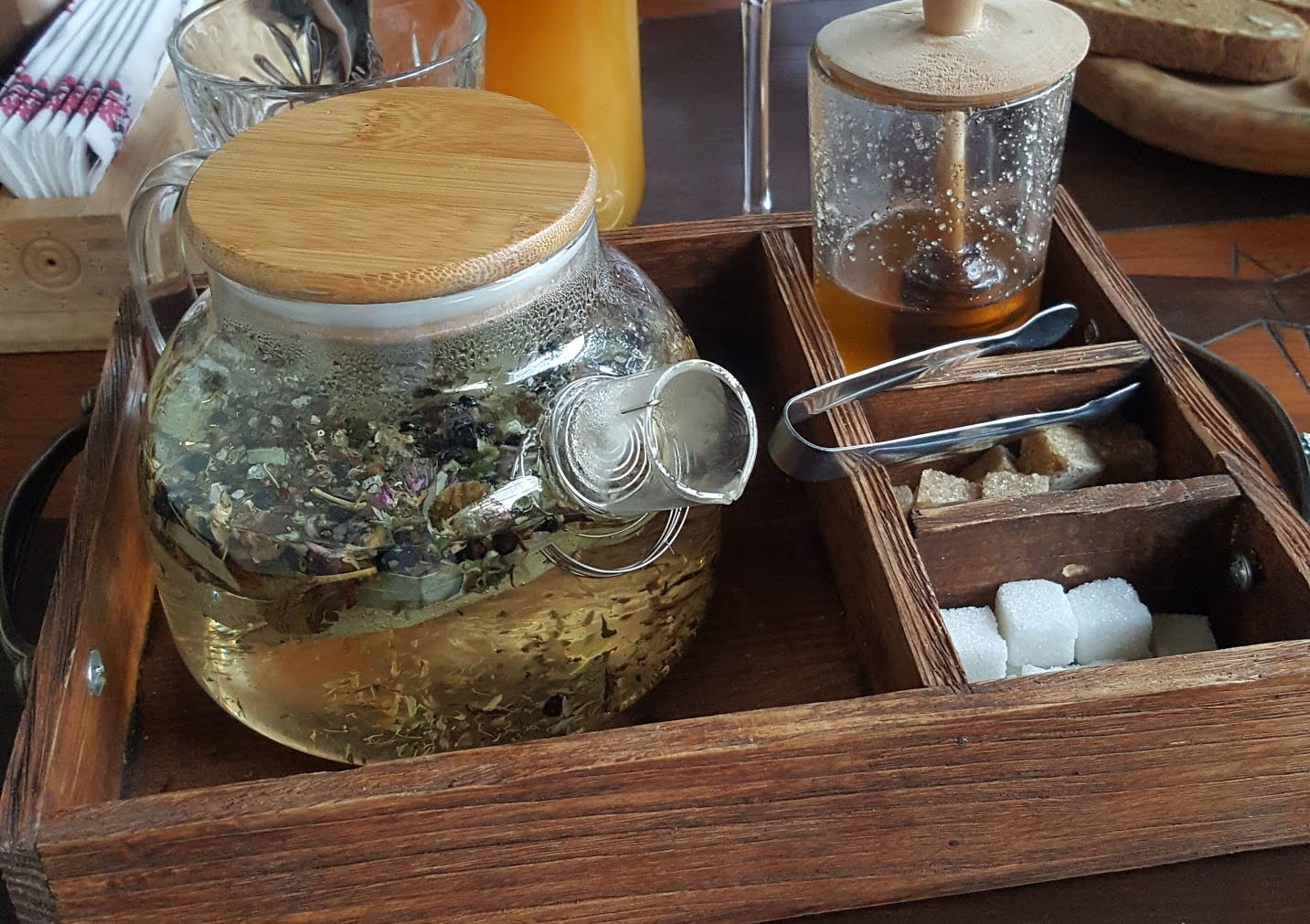 Карпатский чай с медом