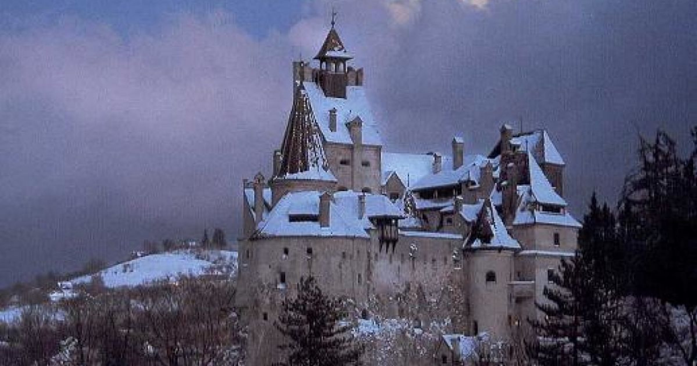 Замок дракулы в Румынии