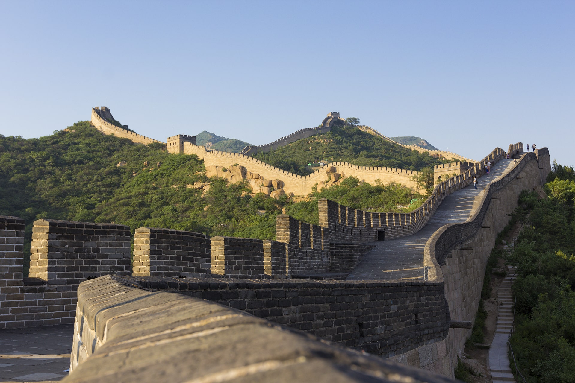 Великая китайская стена в районе Пекина