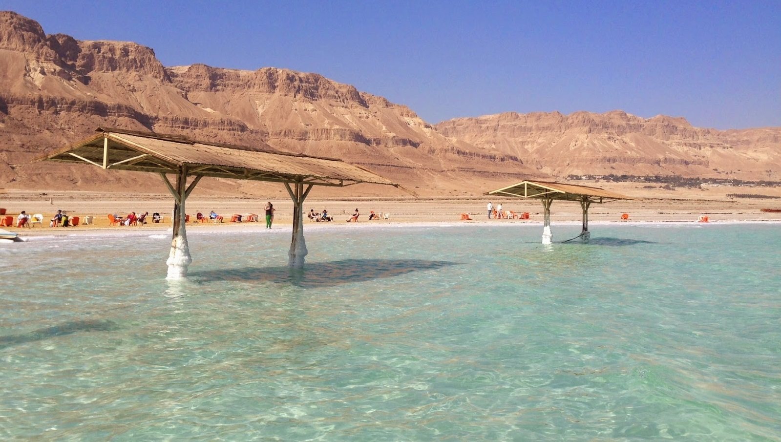 Пляж на Мертвом Море