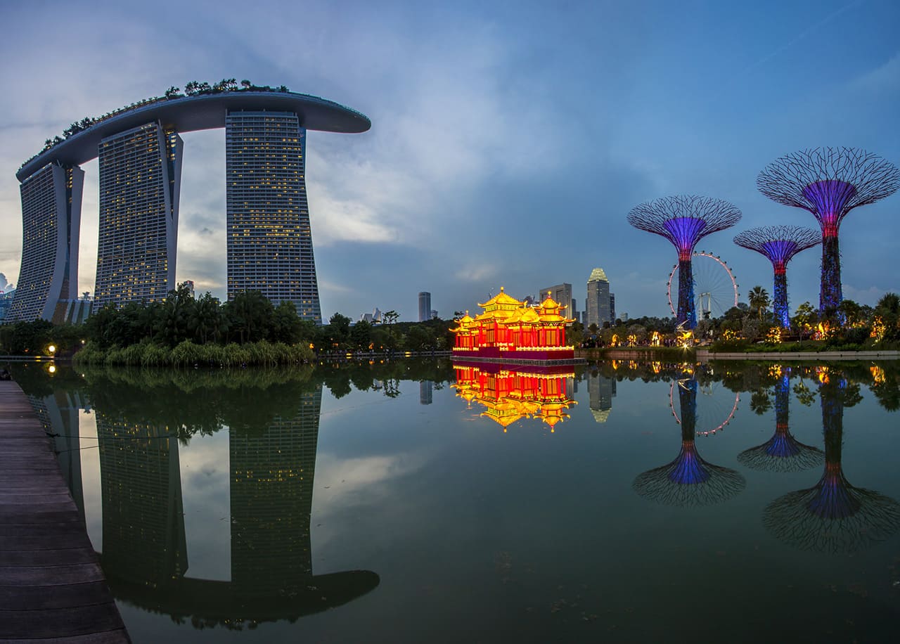 Сочетание цивилизаций в Сингапуре