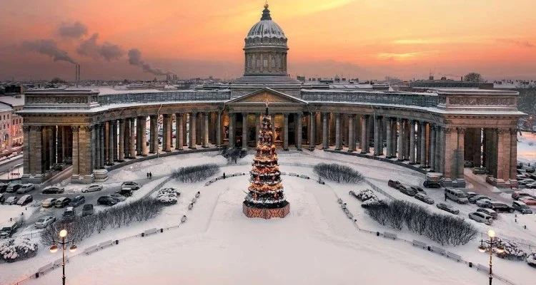 Новый год в Санкт-Петербурге 2026 на поезде