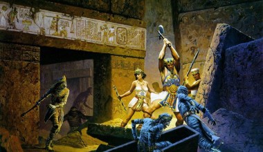 Зловещие тайны Египта. Опасная черная пирамида подземной цивилизации